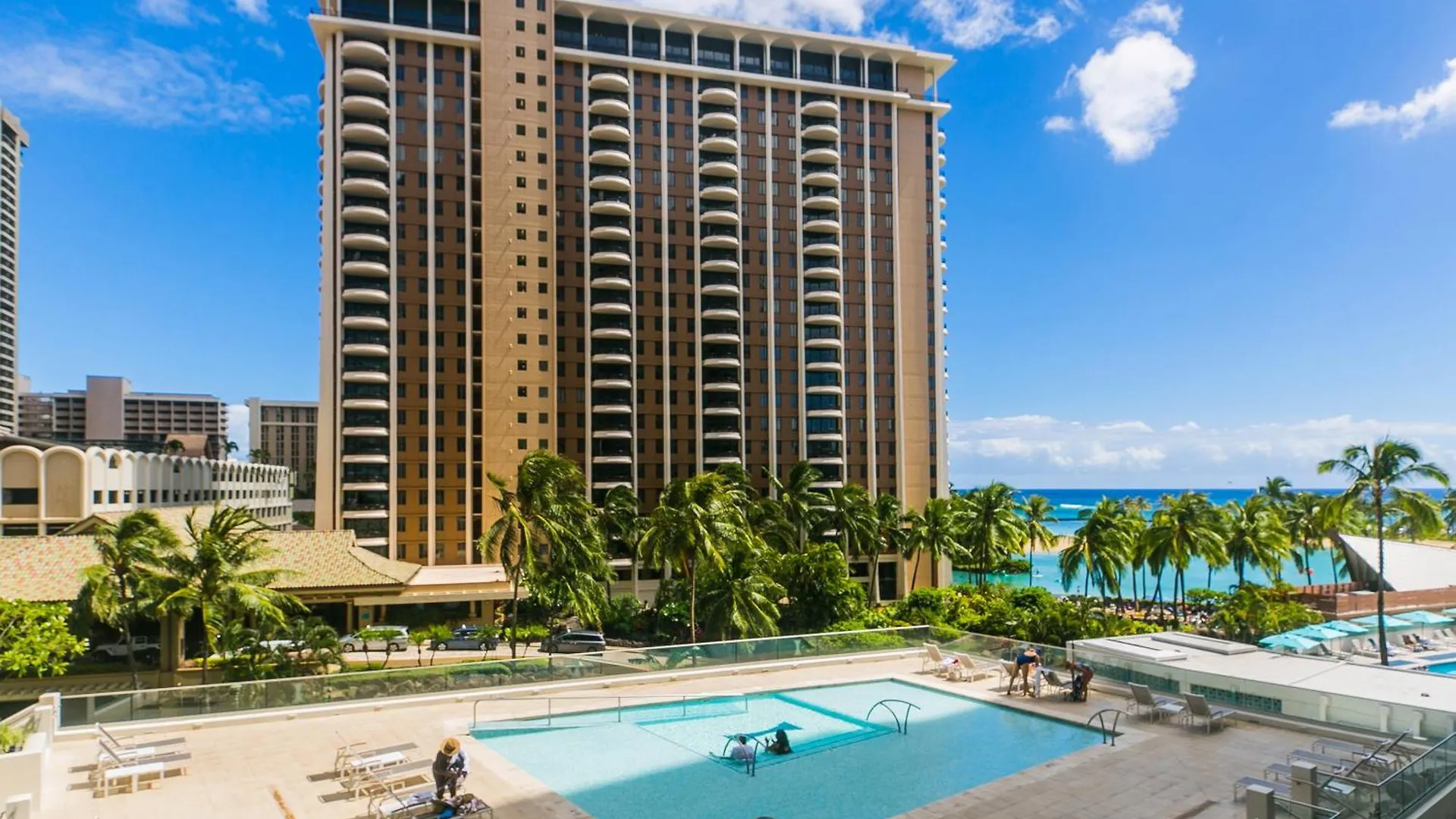 Ilikai Tower 430 Lagoon View 1Br Гонолулу